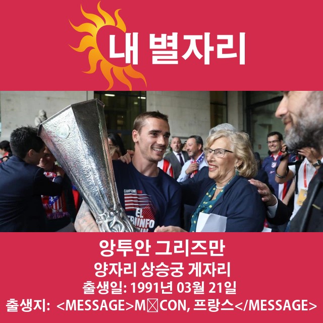 앤투안 그리즈만: 세계적 양자리 축구 스타