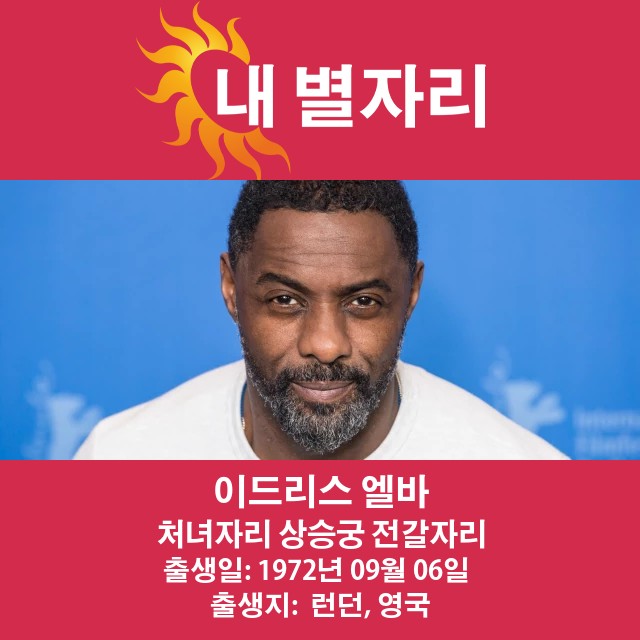 이드리스 엘바의 처녀자리 점성술 분석