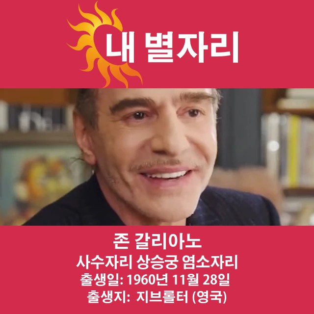 존 갈리아노의 패션 속 사수자리 정신 분석