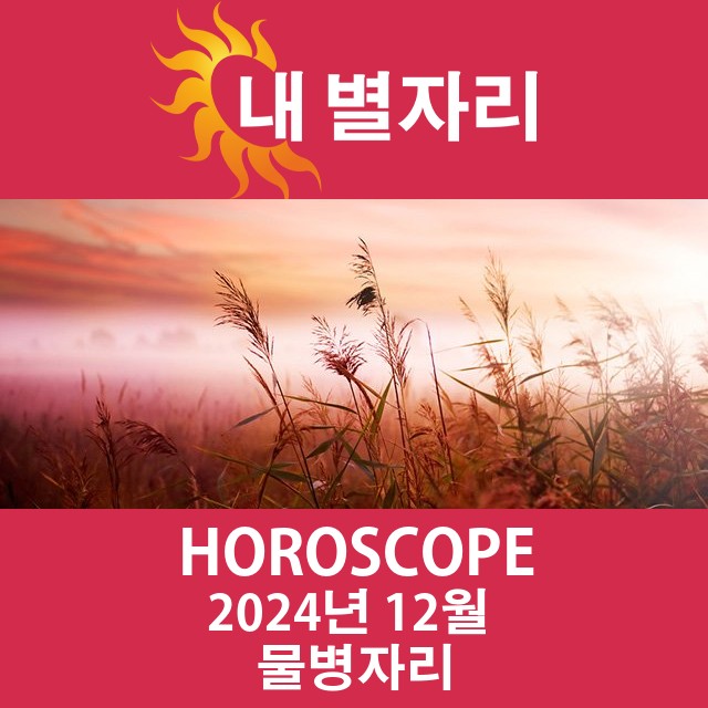 2024년12의 물병자리 월간 운세