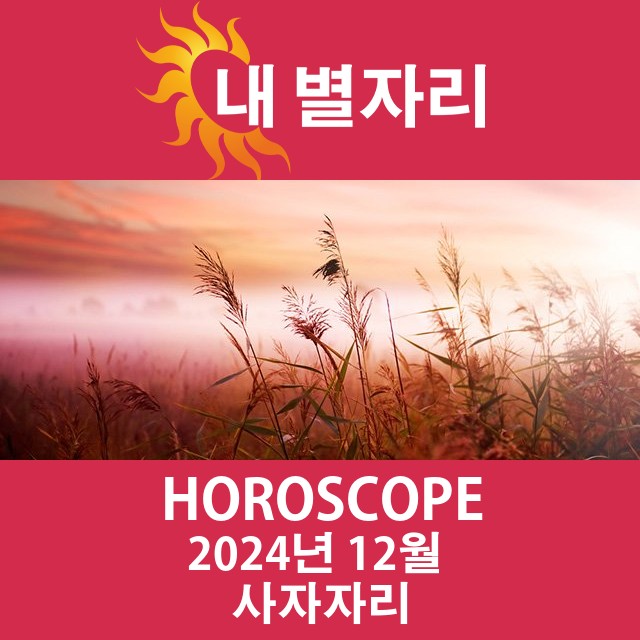 2024년12의 사자자리 월간 운세