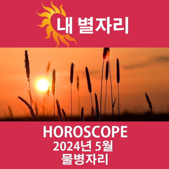 2024년5의 물병자리 월간 운세