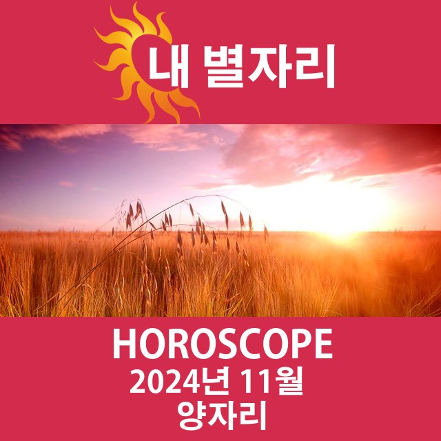 2024년11의 양자리 월간 운세