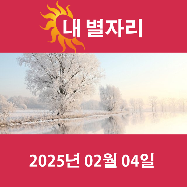 화요일 2025년 2월 4일 의 일일 운세 예측