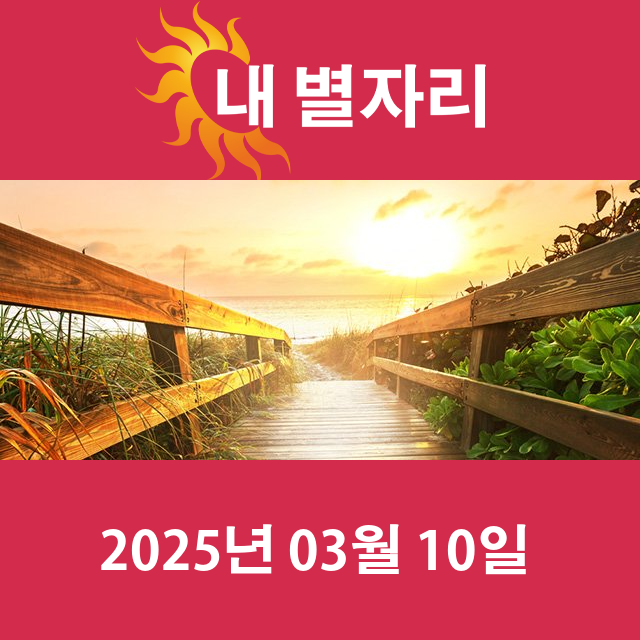 2025년3월10일의 일일 운세 예측