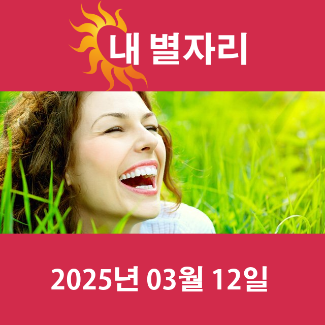 2025년3월12일의 일일 운세 예측