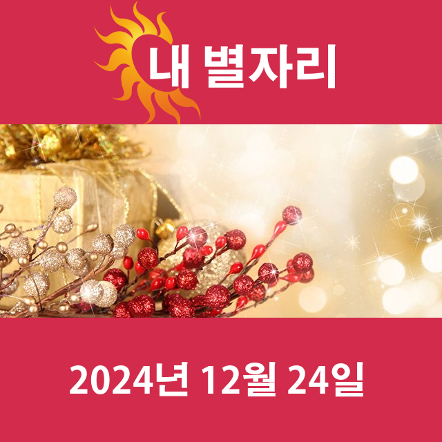 화요일 2024년 12월 24일 의 일일 운세 예측