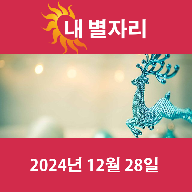 토요일 2024년 12월 28일 의 일일 운세 예측